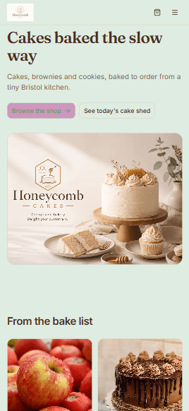 Storefront product page preview